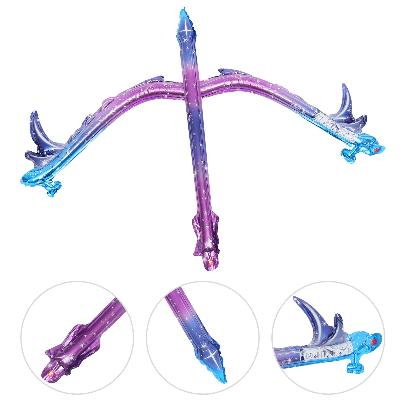 

5 Sets Bow Balloon Balloons Birthday Decorations Large Cosplay Foil Aluminum Film Party