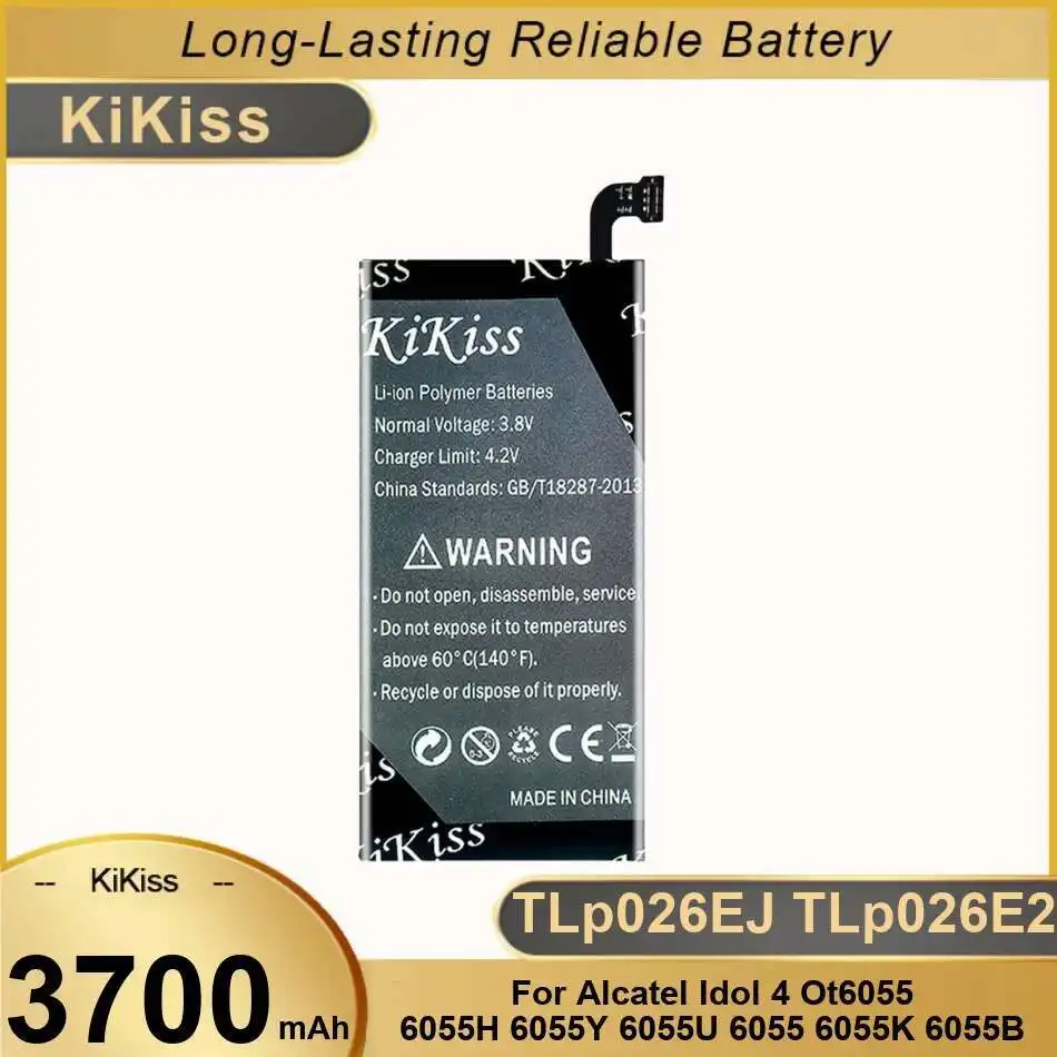 

Mobile Phone Battery TLP026E2 3100Mah For Alcatel Idol 4 OT6055 6055H 6055Y 6055U 6055 6055K 6055B
