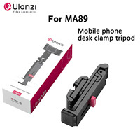 Original Ulanzi MA89 Phone Desk Clamp Tripod Mini Portable Travel Phone Holder Foldable Support Frame Desktop Fixed Selfie Stick