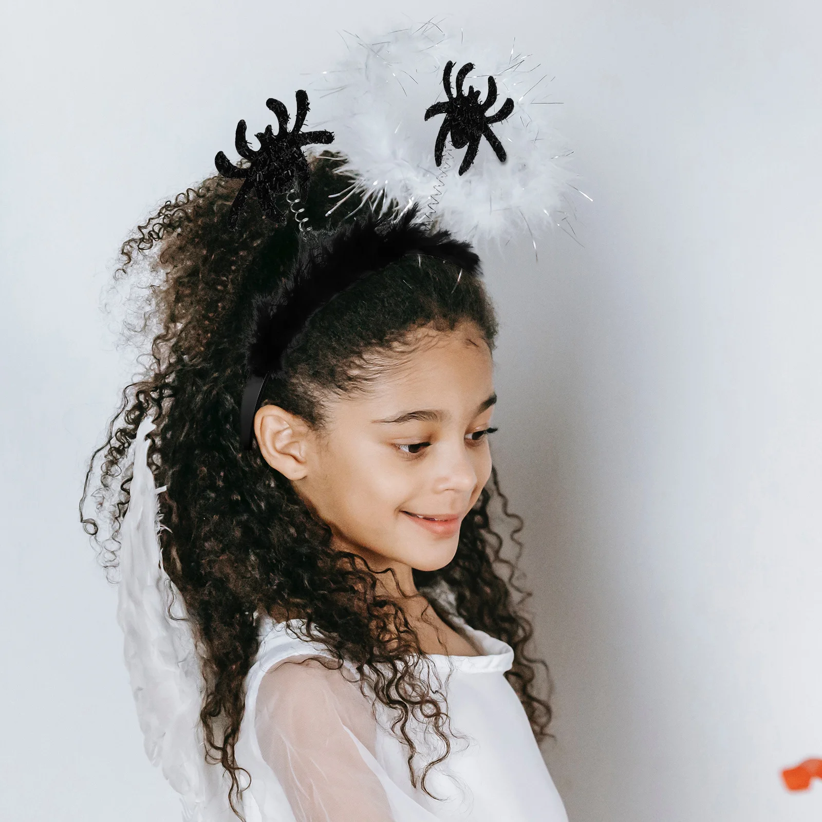 

3pcs Spider Headband Black Halloween Hairband For Women Girls Kids Cosplay Costume Props Festival Party Headwear Hair