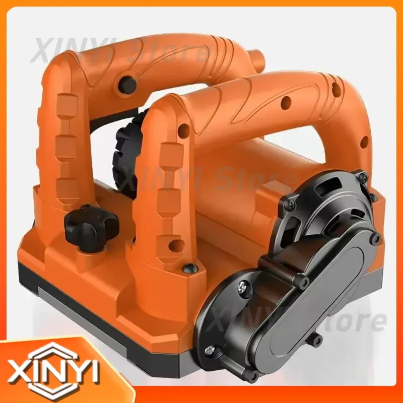 Electric Wall Planer for 4580W Removes Putty Lime and Paint with Alloy Steel Blade Rear Dust Collection Port Adjustable Depth
