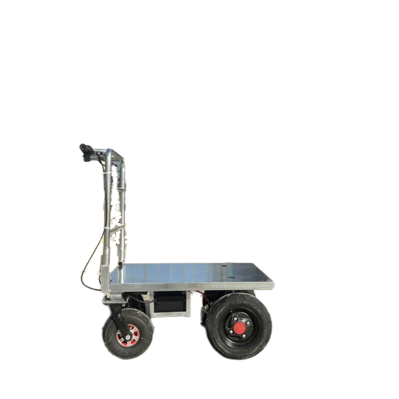 LTT, electric trolley folding cement enlarged tire tile four-wheel electric vehicle