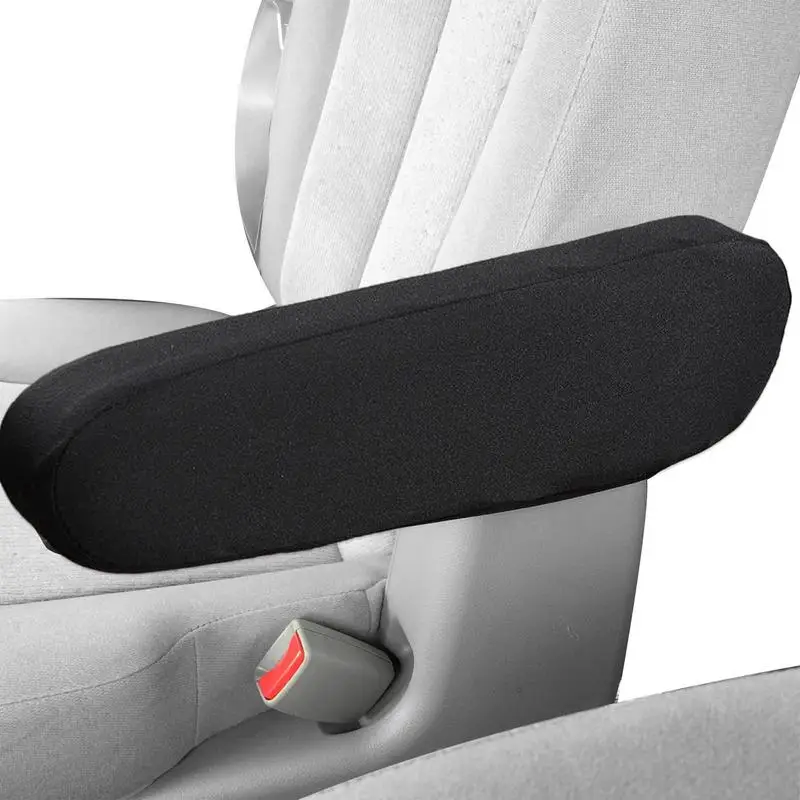 Car Armrest Cover Elastic Fabric Car Front Seat Armrest Cover Car Centre Console Armrest Protector Universal for Car Seats