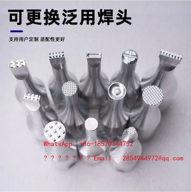 35K Handheld Ultrasonic Spot Welding Machine Plastic Welder for Manure Belt Car Interior Garment Positioning