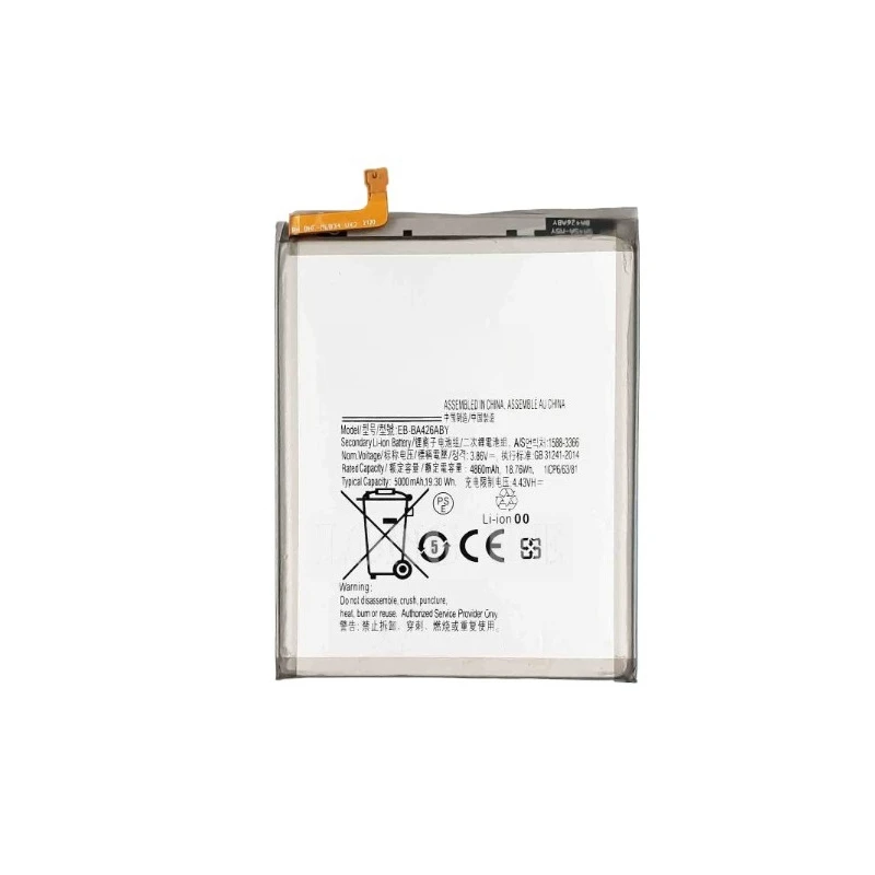 2 pezzi per Samsung Galaxy A42 A72 A32 5G telefono cellulare nuovissimo EB-BA426ABY 5000mAh batteria di ricambio di alta qualità