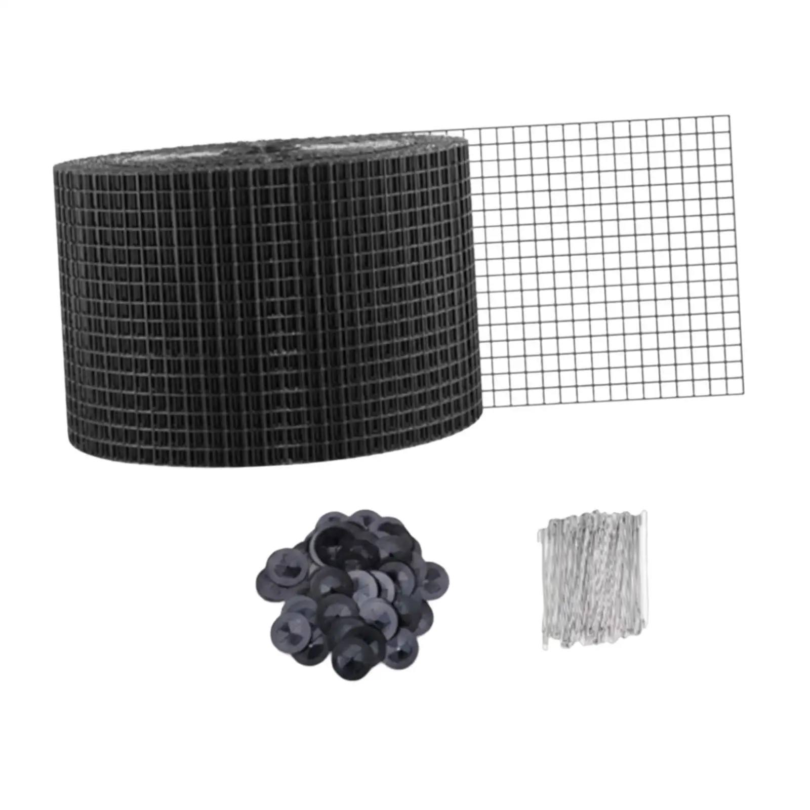 Solar Panel Guard Portable Heavy Duty with Fastener Clips, Wire Screen 98.4ftx7.8'' for Conduits, Vents Rooftop Outdoor