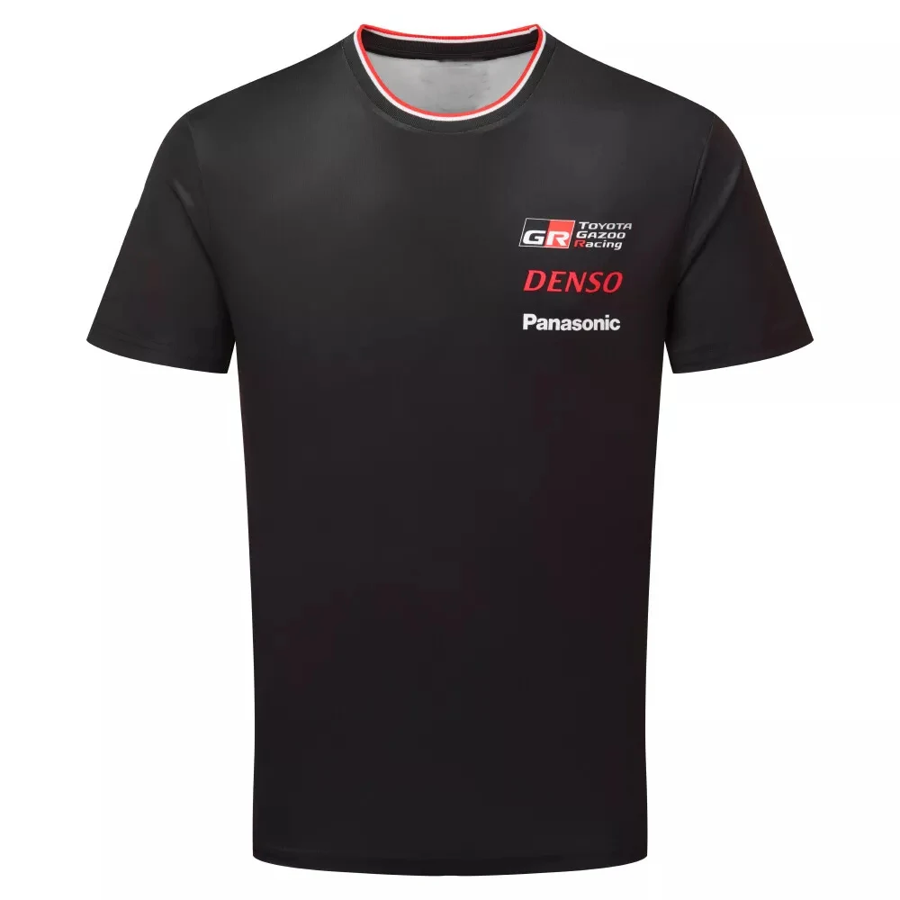 2024 New Summer Motorcycle Tee Toyota Gazoo Racing World Rally WRC Team T-Shirt Oversized Outdoor Motorcycle Jersey For Fans