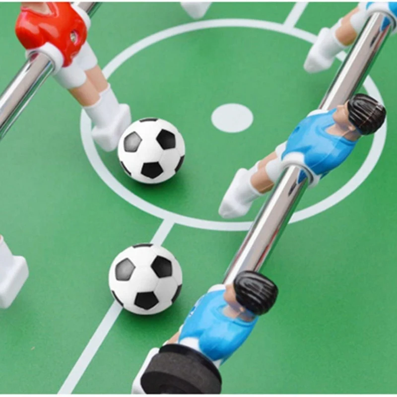 Table Football Football Game Table Football Machine Plastic Accessories Pack Of 20 (Black & White, 32Mm/1.26Inch)