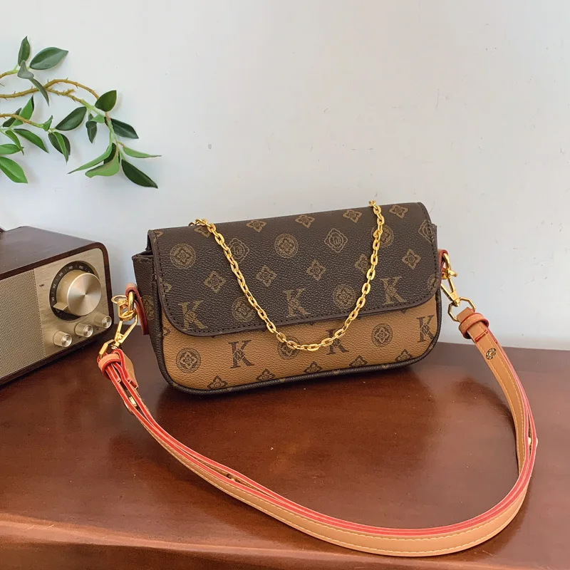 classic-vintage-monogram-flap-crossbody-bag-trendy-versatile-shoulder-handbag-with-gold-chain-strap