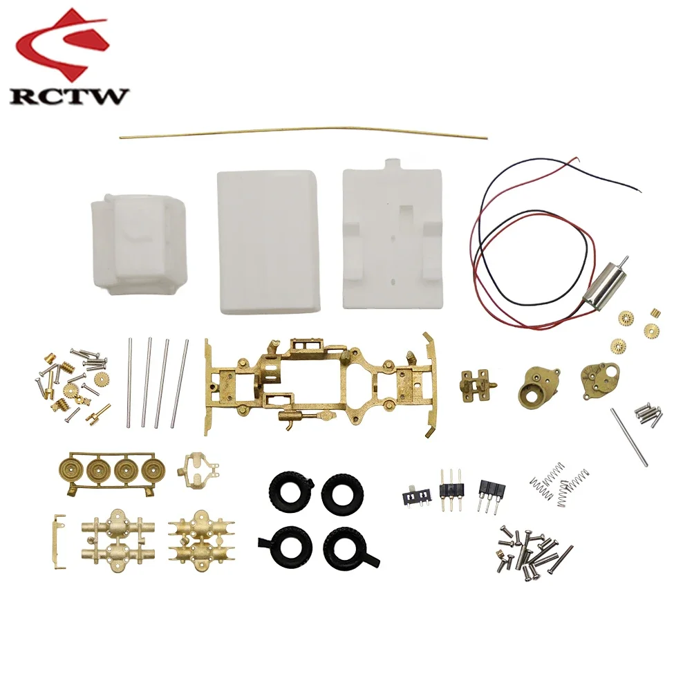 Das87 DS87E06 Kit fai da te per telaio in metallo per camion Unimog 4WD