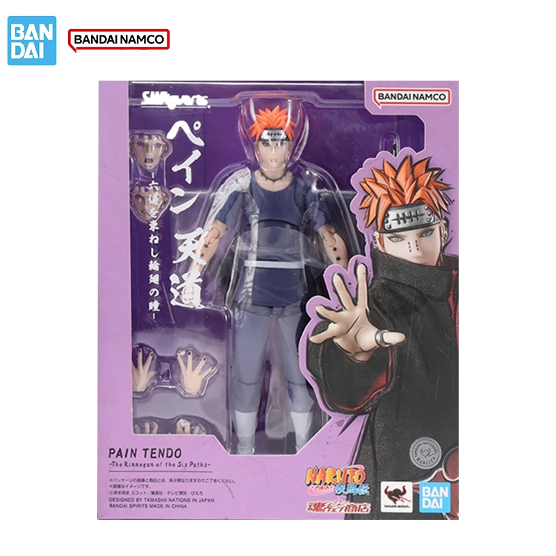 バンダイオリジナル本物のフィギュアナルトモデルキット SHF 痛み天道六道コレクションアクションフィギュアモデル子供のおもちゃギフト