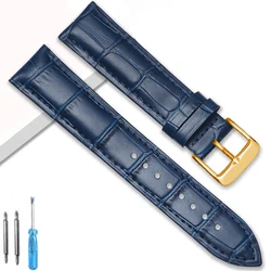 Universal Replacement Leather Watch Strap Leather Watchband for Men Women 12mm 14mm 16mm 18mm 20mm 22mm 24mm Watch Band