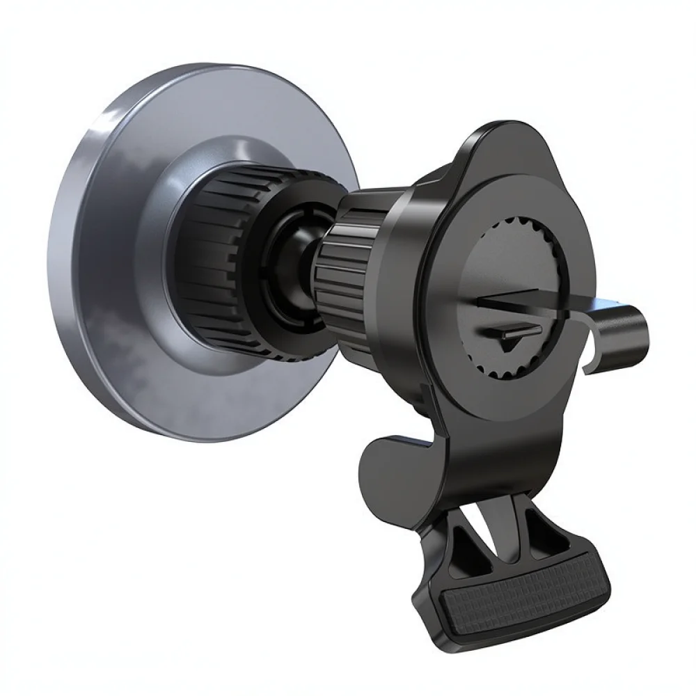 15W Fast Wireless Charging Car Mount Phone Holder Stand For Smartphone Metal Auto Accessory Navigation Tool