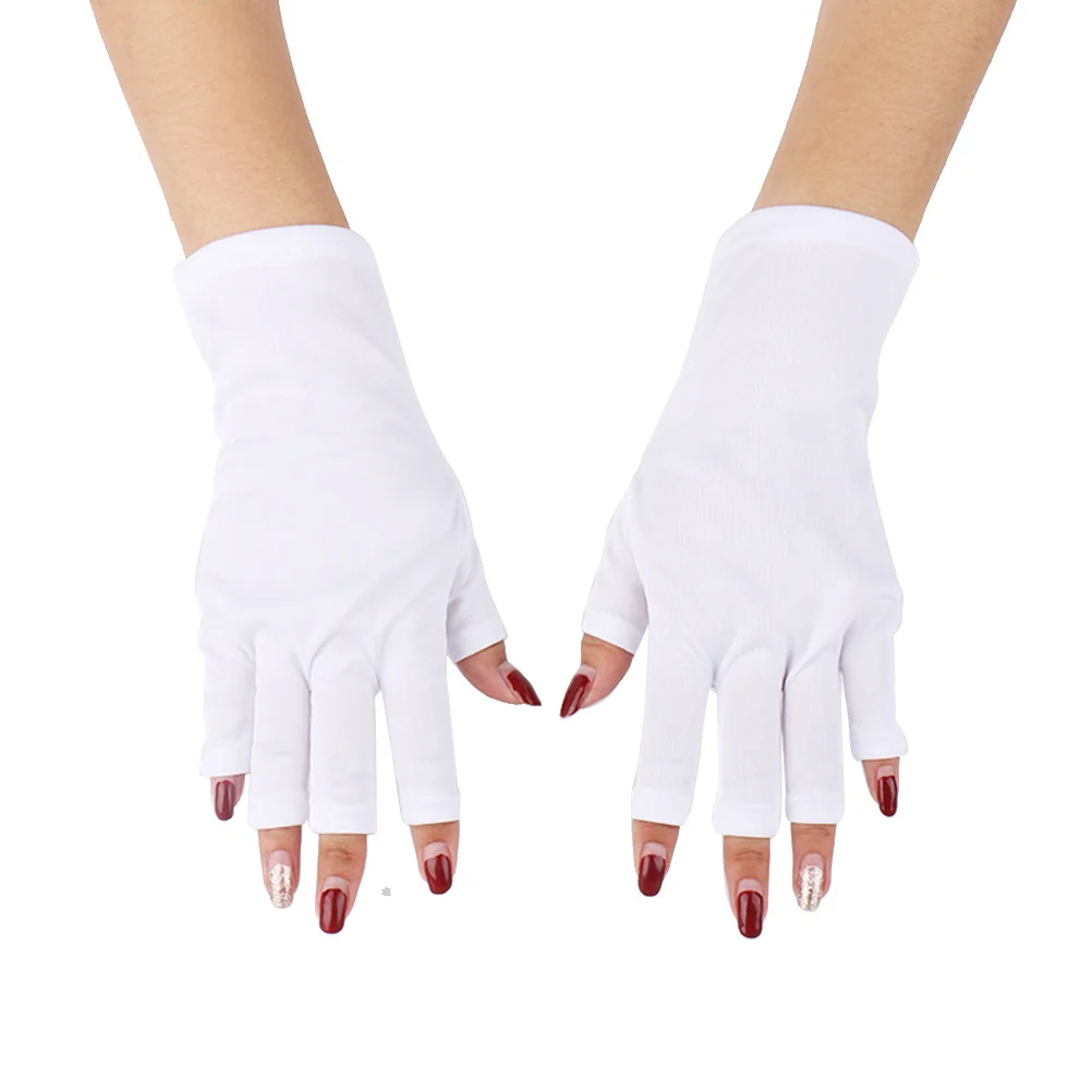 

Sun Protection Half Finger Gloves Lightweight Uv Protection For Outdoor Cycling Climbing Driving Riding Nail Art Half