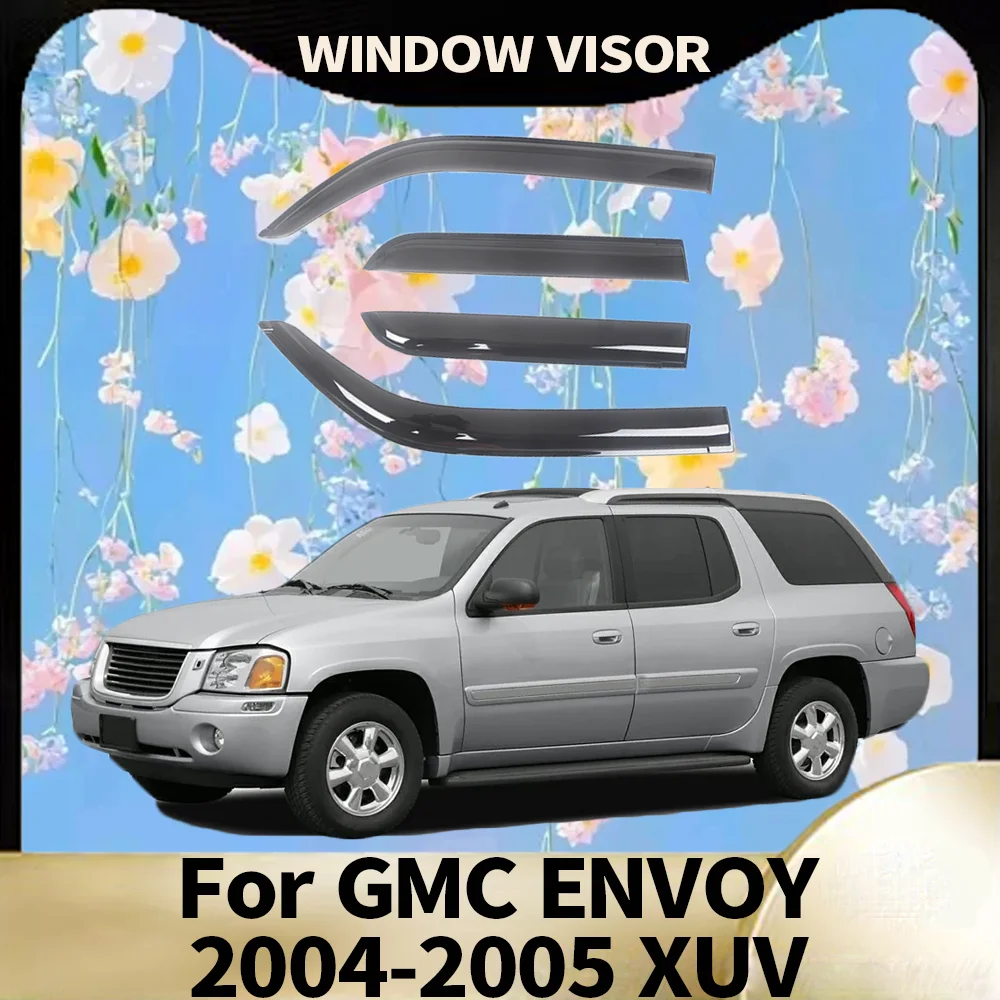 

Window Visor for GMC ENVOY 2004-2005 XUV Wind Deflectors Rain Guards Door Visor Vent Shades Ventvisor Exterior Parts
