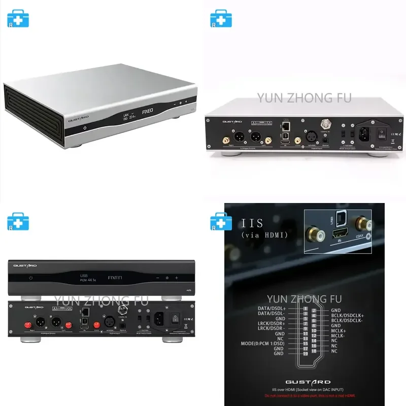 DAC A26 MQA Dual AK4499EX Chip With Streamer/Renderer PCM768&DSD512 XMOS High Performance Audio Decoder
