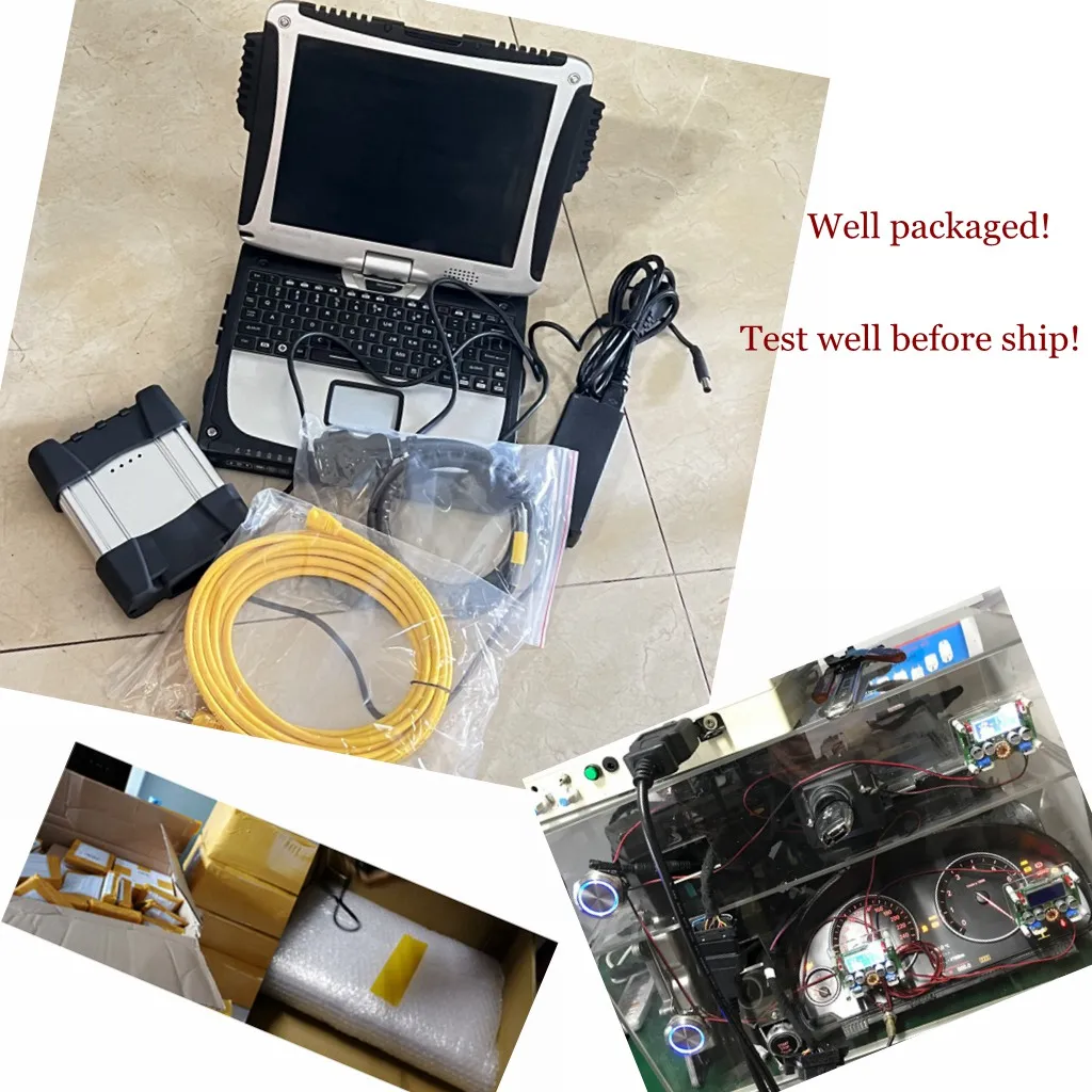 2026.06V Software D:4.59.12 for Bmw Icom Next Diagnostic Tool can Choose Toughbook CF-19 Laptop CF19 i5 cpu 4gb ram 1tb HDD