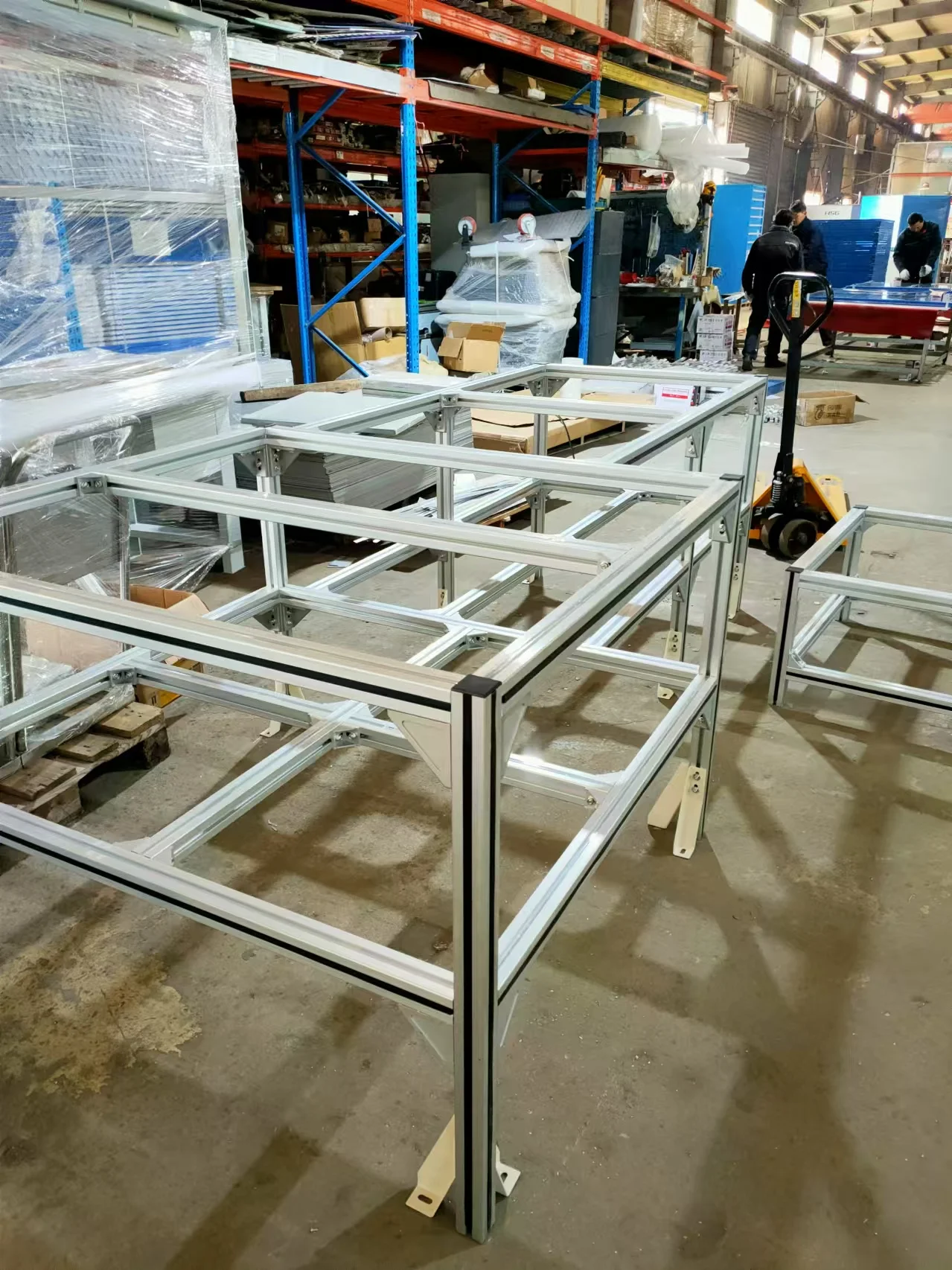 Aluminum Profile Custom Workbenches Tool Racks CNC Machine Frame
