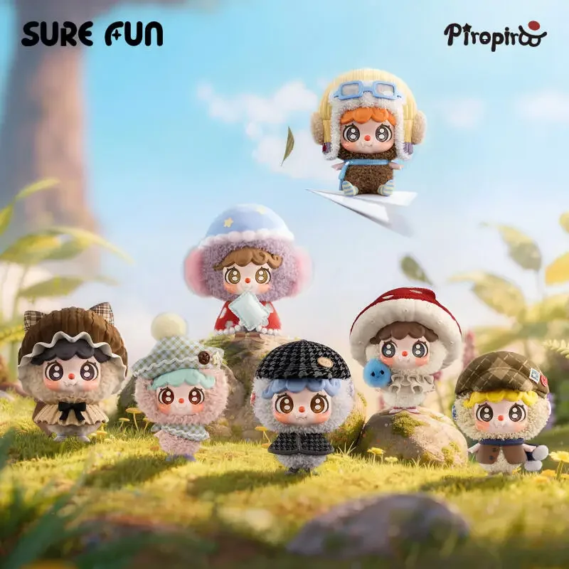 TOPTOY Piro Piroo-Windborne Sweet Dreams Series Plush Doll Blind Box Mystery Box Toys Doll Anime Figure Ornaments Collection