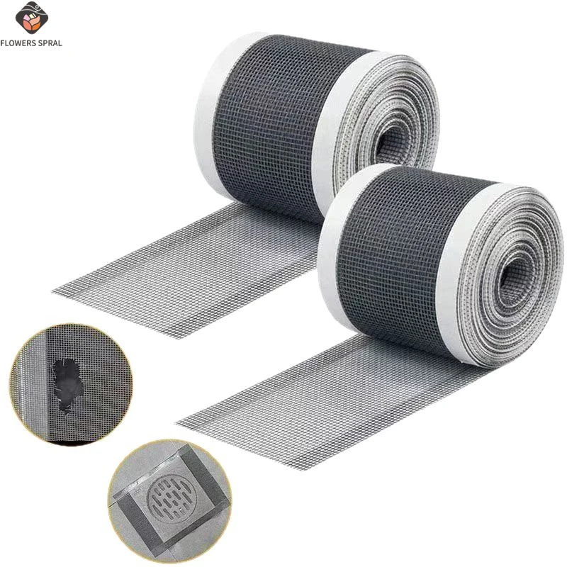 Disposable Self-Adhesive Filter Roll Anti Clogging Hair Catcher Sticker Floor Drain Adhesive For Bathroom And Kitchen Sinks