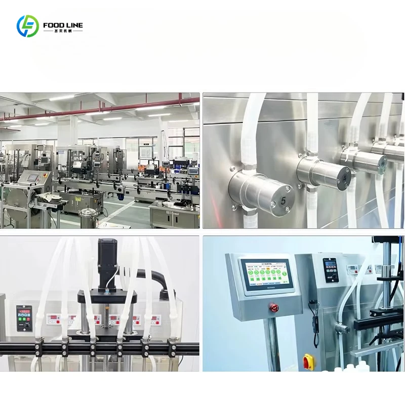 2026 New High Precision Automatic Rotor Pump Filling Machine Anti Oxidant for Wine Juice Essential Oil Serum Customized