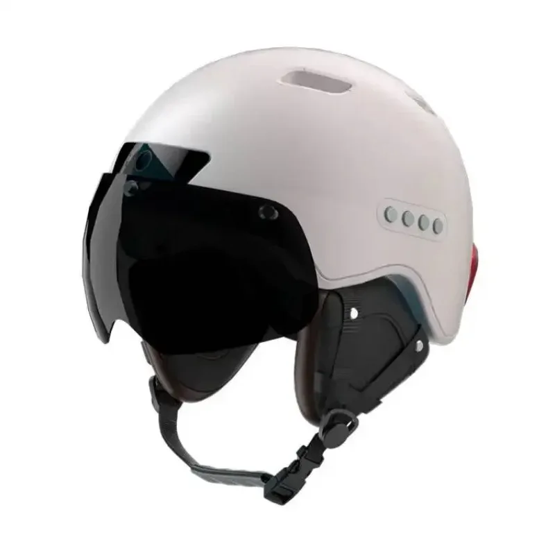 2025 Leisure Riding Bluetooth Smart Camera Safety Helmet Cycling Safety Helmet Outdoor Cycling Waterproof Bike Helmet