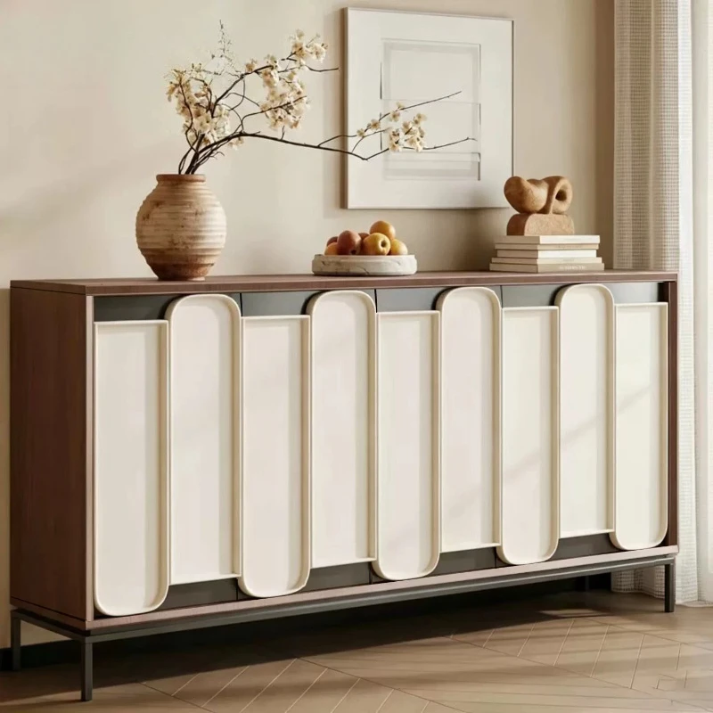 Display Luxury Living Room Cabinets Storage Wooden Shoes Organizers Hotel Cabinet Modern Corner Meuble Rangement Furniture Home