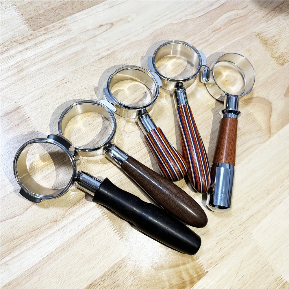 58mm Naked Portafilter Fits Gemilai/Rocket/Expobar Coffee Machine Stainless Steel Coffee Handle With Basket Coffee Maker Parts