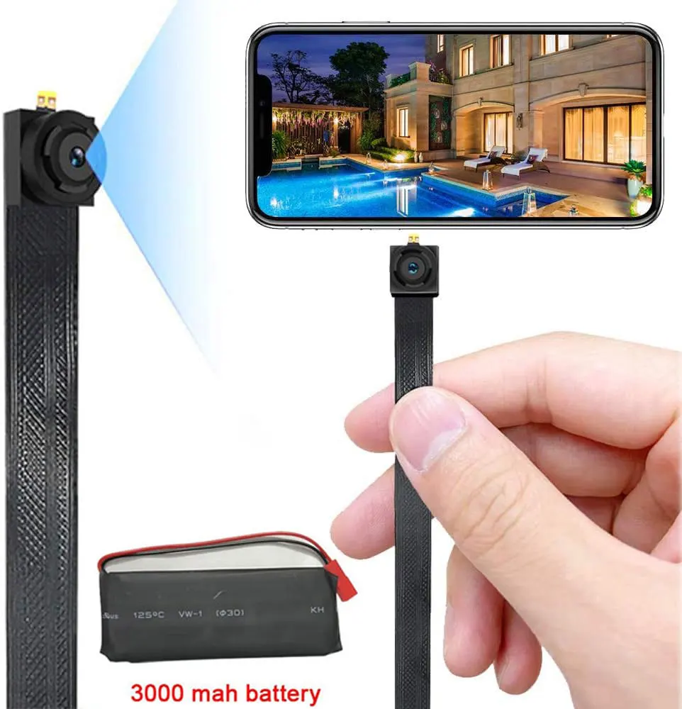 

HD 1080P Wi-Fi-камеры Инфракрасное ночное видение Обнаружение движения Поддержка удаленного просмотра Веб-камера P2P с большой батареей 3000 мАч