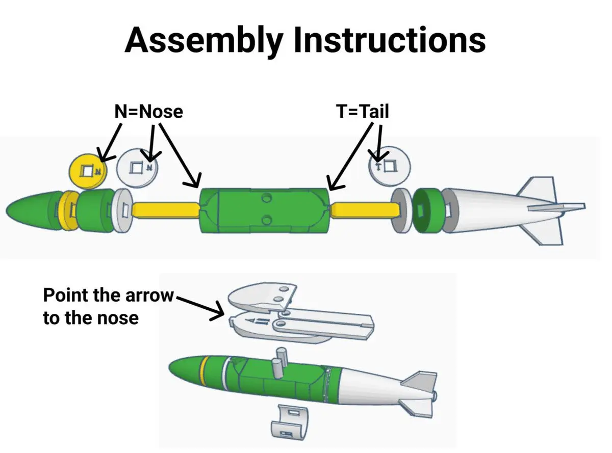 kit-estatico-nao-funcional-impresso-em-3d-modelo-us-jdam-er-1000lb-perfeito-para-colecao-educacao-e-exibicao-com-tematica-militar