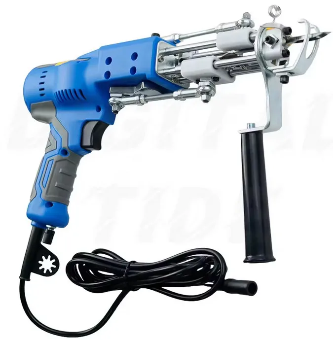 Rug Tufting Gun 2 in 1 Cut Pile Loop Pile Rug Tufting Machine Non-Slip Grip a