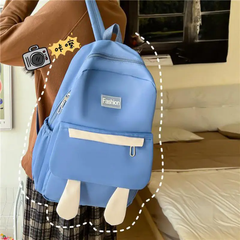 Mochila escolar de gran capacidad para niñas, mochila para estudiantes, Plecak ruggzak, bolso trasero, bolso para libros plecaki