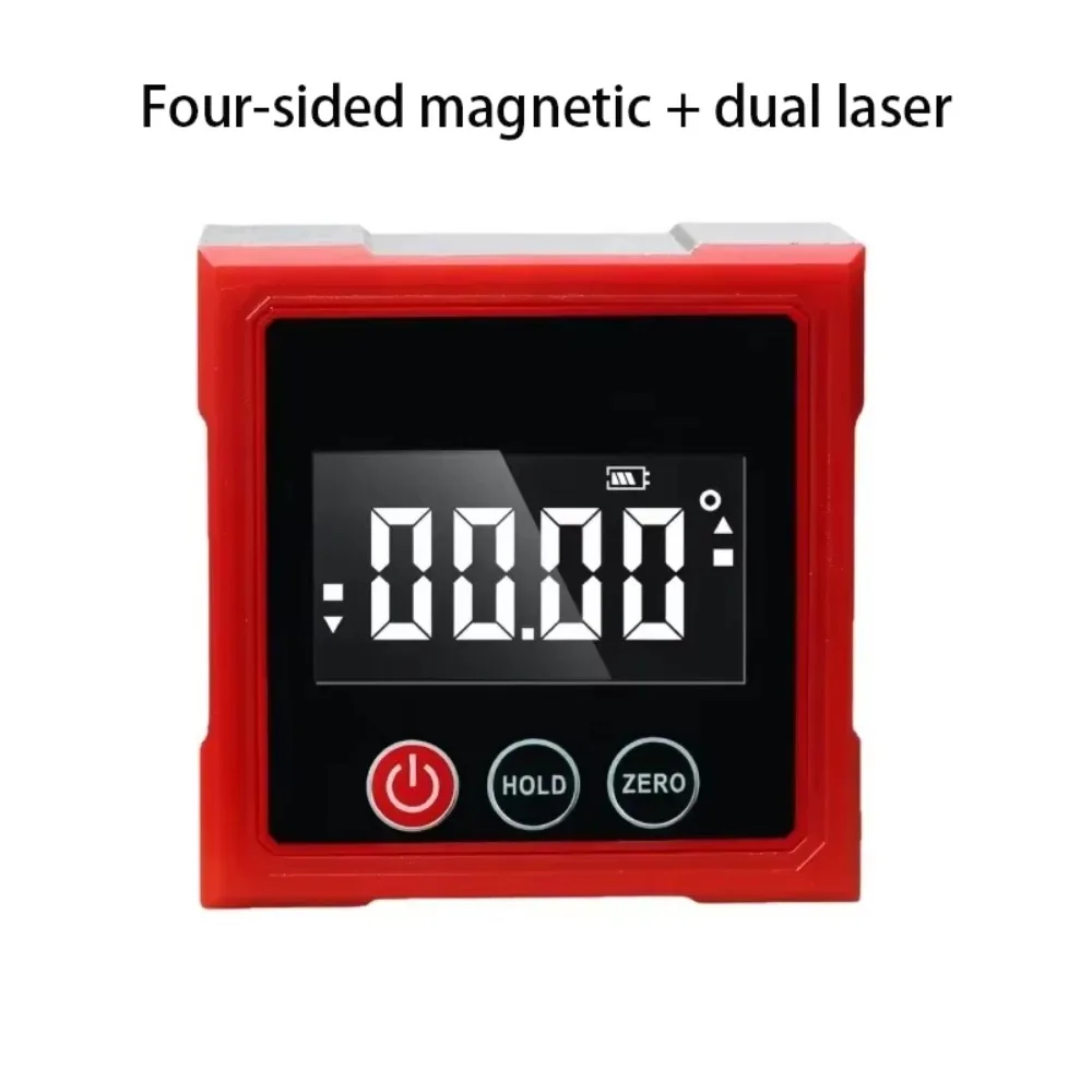 

Electronic Digital Angle Dipmeter Gradient Measuring Level Meter Angle Gauge Magnetic Four Sided Tilt Angle Box