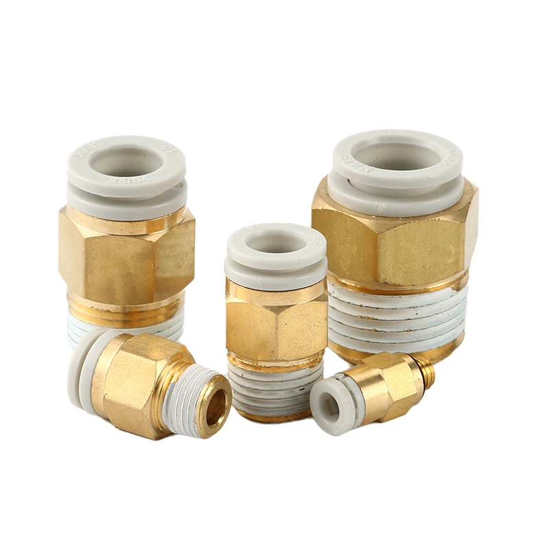 

SMC Type Air tube straight connector KQ2H04 06 08 10 12 16-M5x0.8 01 02 03 04 Thread quick insertion fitting