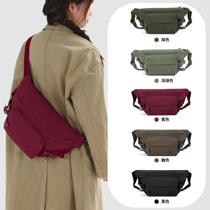 Tas Pinggang Multifungsi untuk Aktivitas Luar Ruangan, Berkendara Motor, Olahraga, Mendaki, Berkemah, Universal untuk Pria dan Wanita, Kapasitas Besar