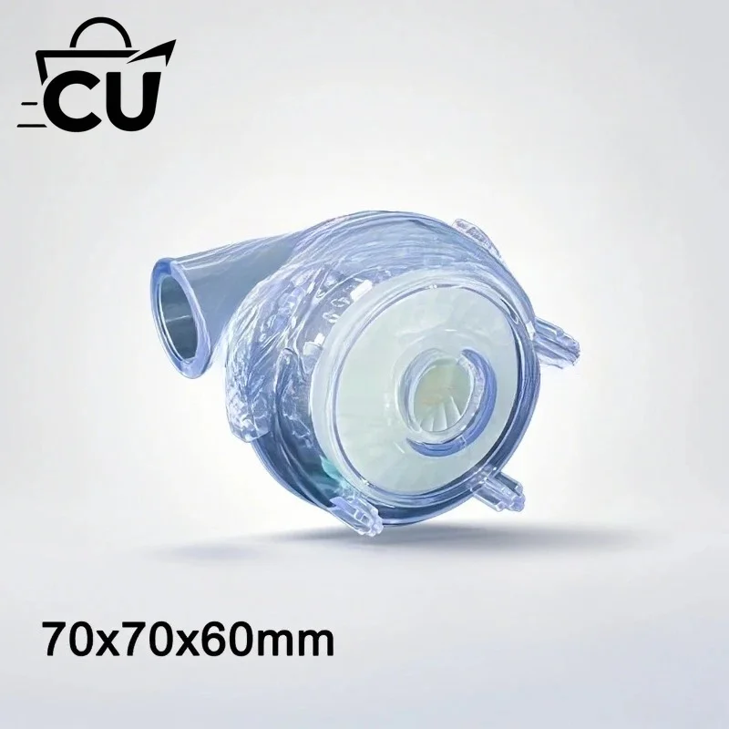 24V High Quality 7kpa DC Centrifugal Blower 70*60mm  High Pressure Low Noise Built-in Driver with PWM Blower for Vacuum System