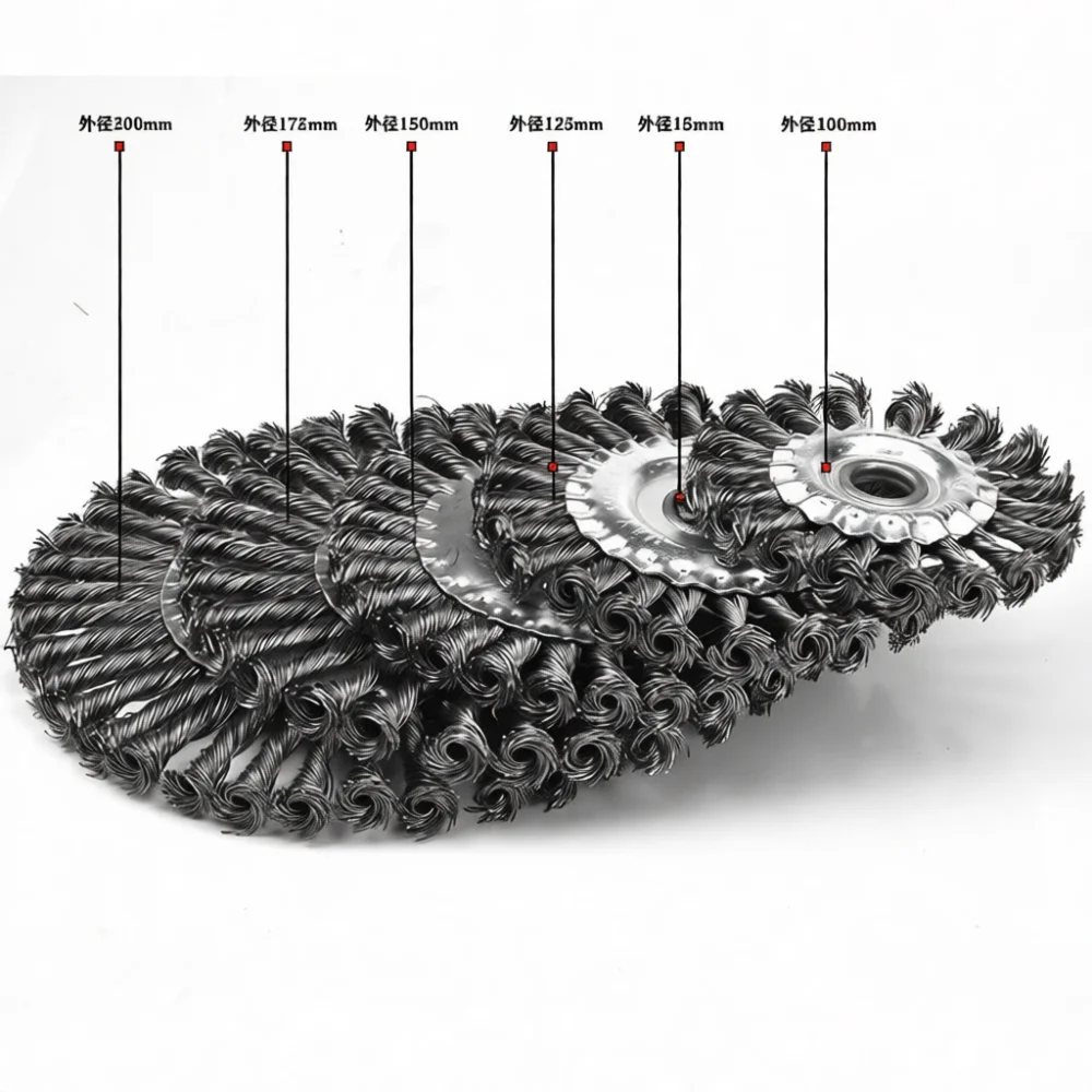 แปรงลวดเหล็กสำหรับเครื่องเจียร - Angle Grinder Wire Brush Wheel บทวิจารณ์และราคา