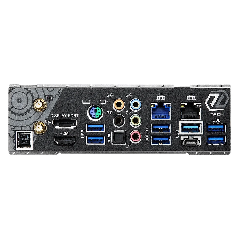 ASRock Z490 TAICHI Motherboard Supports i9-11900KF 10900K i7