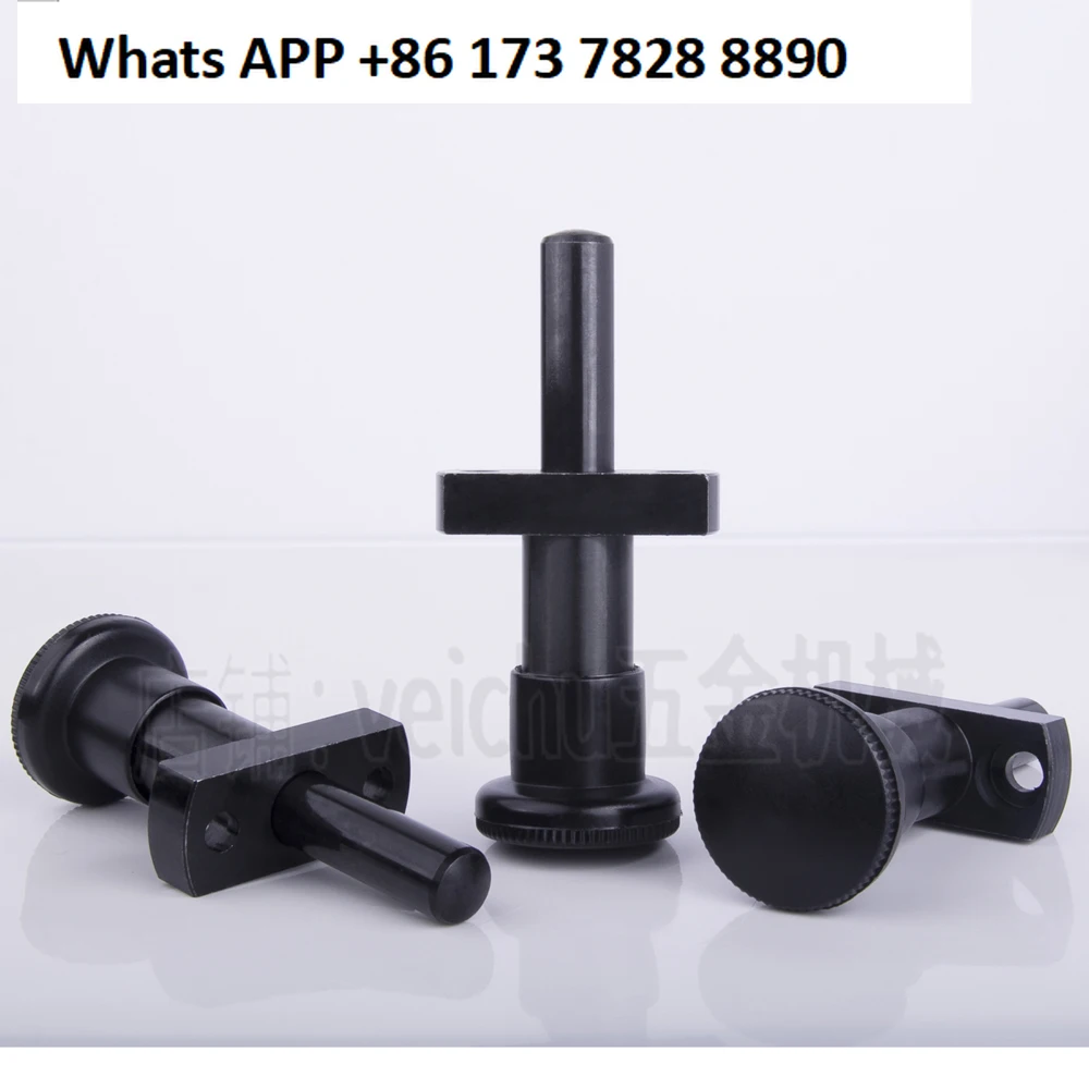 With flange knob plunger GN817.3 indexing pin PPLY positioning post, flange plunger spring positioning pin pull pin