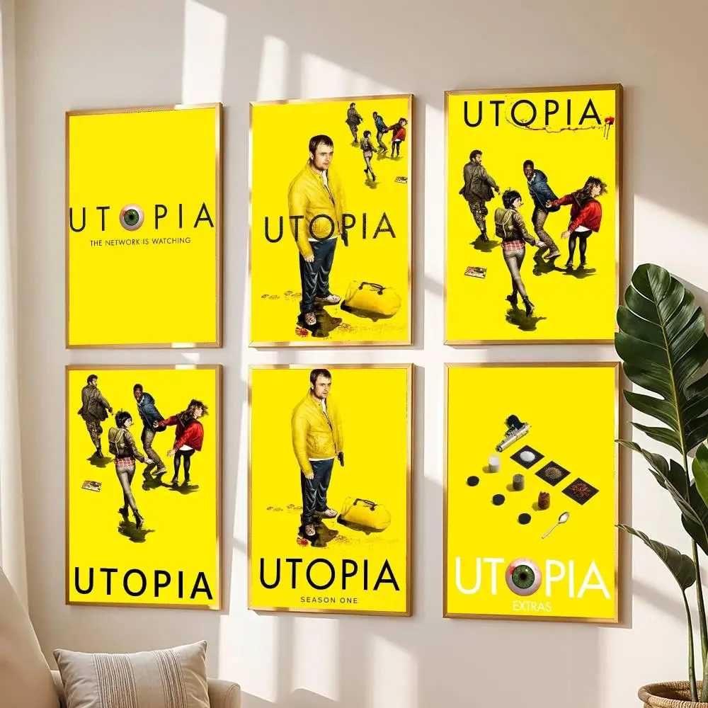tv series U-Utopia-A Poster Modern Wall Decal for Living Room Cafe Office Bar and Bedroom