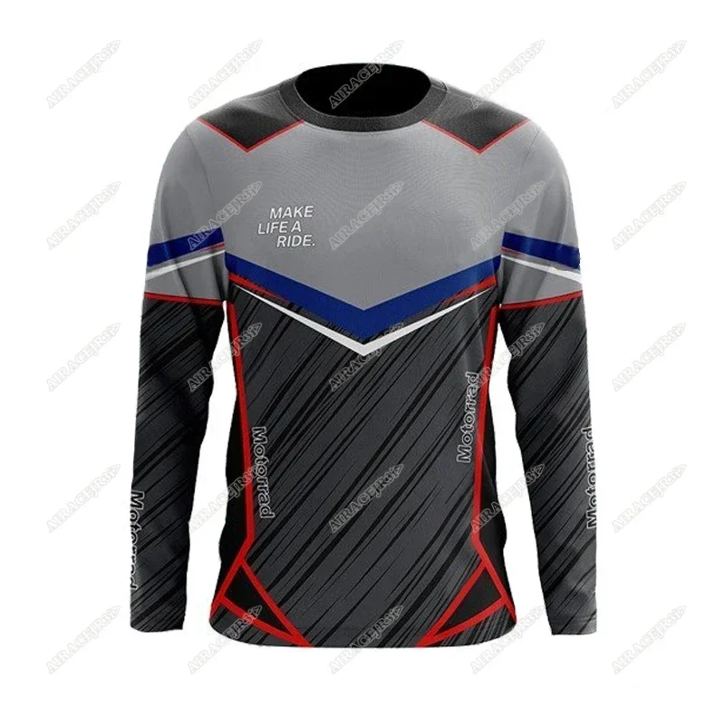 For BMW GS R18 Retro Touring Long sleeves T-Shirt Motorrad Classic Motorcycle ADVENTURE Motorsport Racing Summer Jerseys