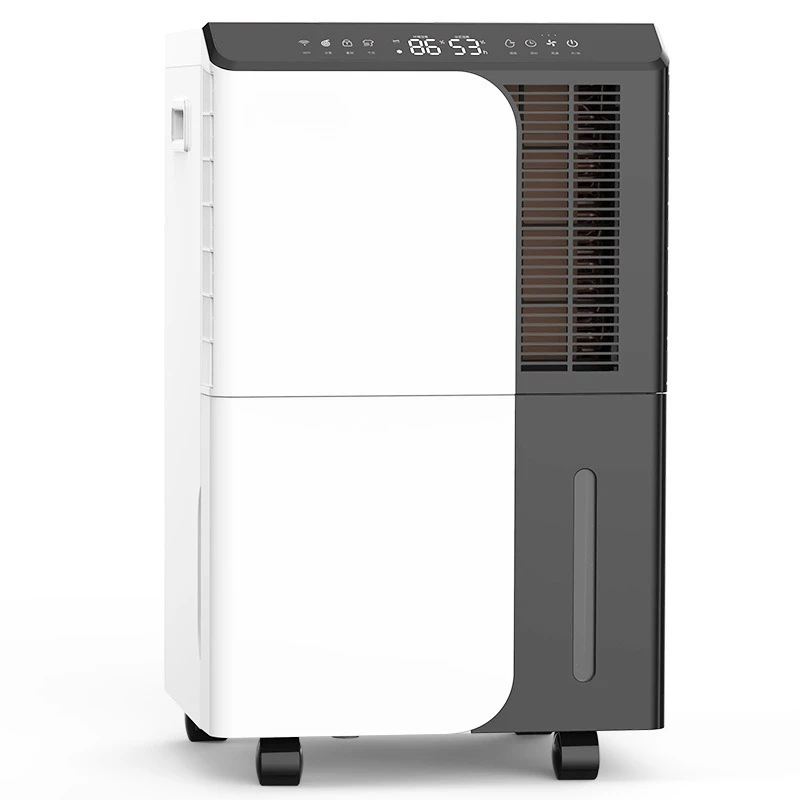 Dehumidifier, high power, Intelligent control, one-touch dehumidification, independent upper and lower drainage