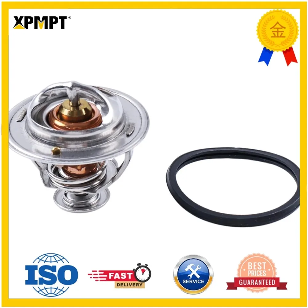 82°C Thermostat 1G772-73010 For Kubota V2607 Engines M5040 M6040 M7040 Tractors SSV65 SSV65PC Skid Steers KX057-4 U45 U55 Excava