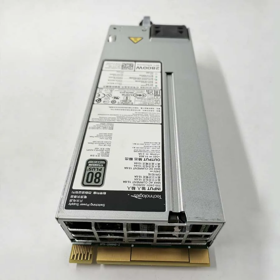 Original 2800W PSU Pour Dell R7625 1PDR6 NCMPF D2800E-S1 L2800E-S1 80 Plus Titane 16e Génération D'alimentation