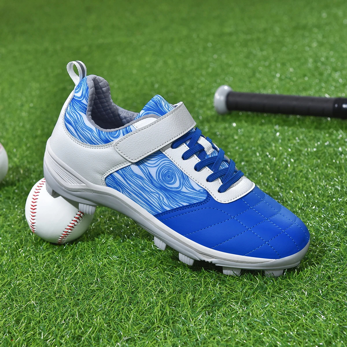 New Style buty baseballowe dla mężczyzn antypoślizgowe kolce trampki męskie niskie buty Softball buty treningowe wygodne buty sportowe na świeżym