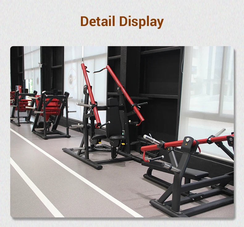 forHot Sale strength machine bodybuilding equipment Plate Loaded Machines Gym Equipment rowing machines Bent-Over Row