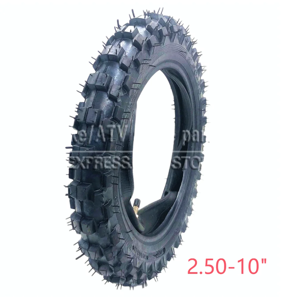 

2.50-10" Tire Outer Tyre Inner Tube 10 inch tires 10" For Dirt Bike Front Rear Wheel Motorcycle Motocross