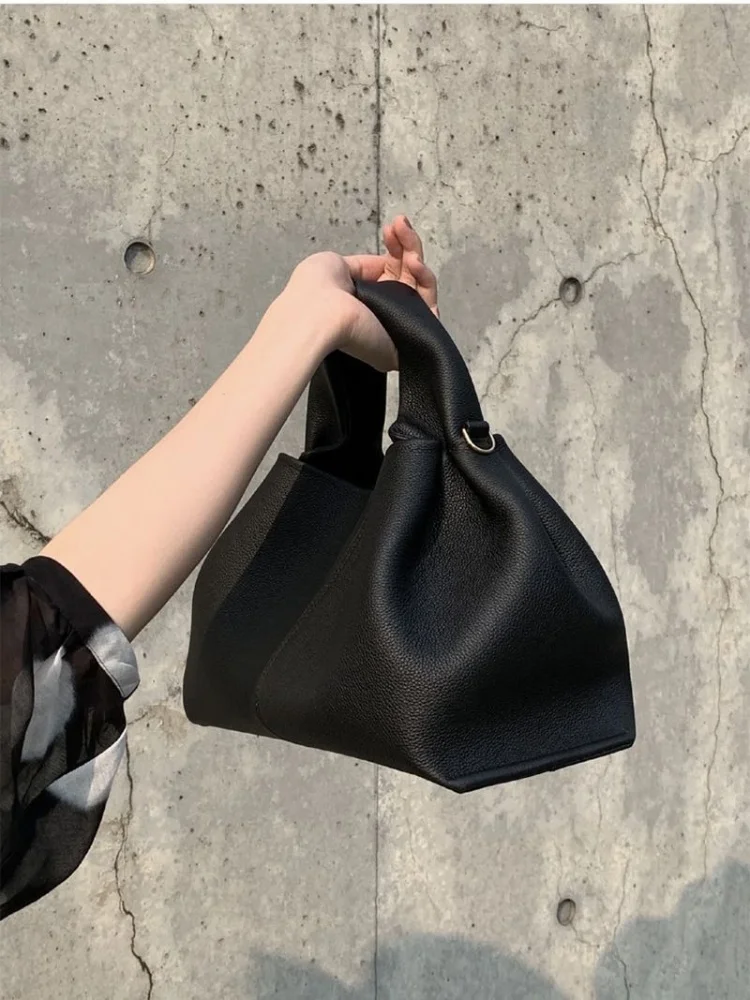 

Soft Pu Leather Brief Women Designer Handbag Shoulder Bags Women Pleated Tote Bag Female Top Handle Bags Girl Bolso Marca Lujo