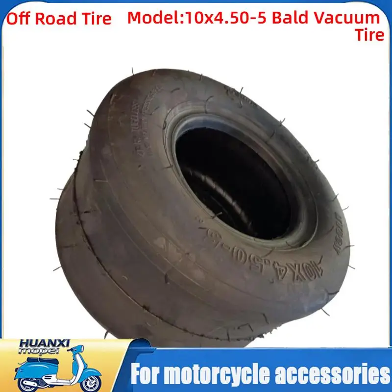 10x4.50-5 Thick Vacuum Tire Suitable for Kart ATV Tubeless Tire Accessories Supermoto Wheels