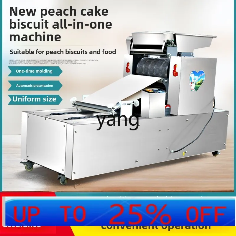 

Lhh Automatic Peach Crisp Biscuit Forming Machine Red Mung Bean Pastry Machine
